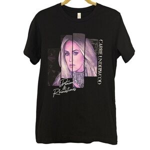 Carrie Underwood Denim & Rhinestones Black T-shirt